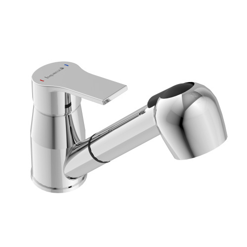 Змішувач для кухні Imprese WITOW з витяжним виливом, хром