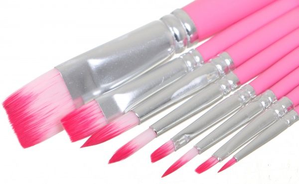 Набір пензлів A104090 синтетика 8 шт. 