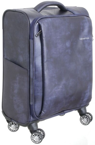 Чемодан UP! (Underprice) N1186 синий 45х36,5х15,5/17,5 см 