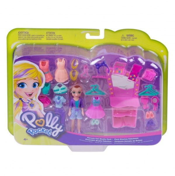 Ігровий набір Polly Pocket Маленька модниця з аксесуарами