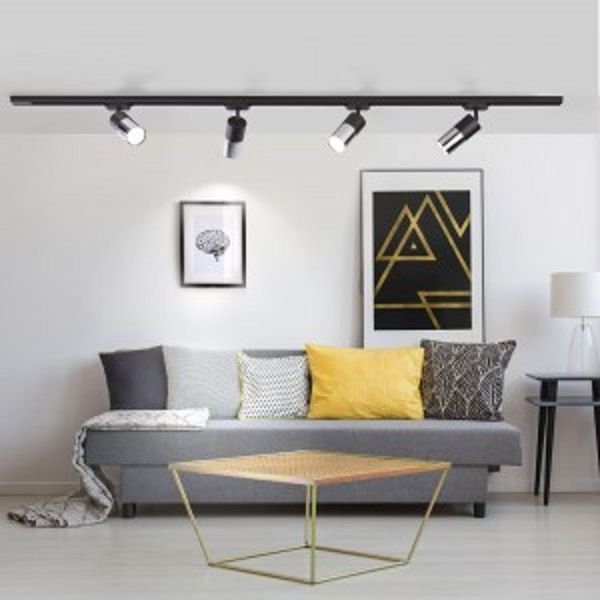 Трековый прожектор Strotskis Avantag LED 6 Вт 4200 К хром/черный LTB27 