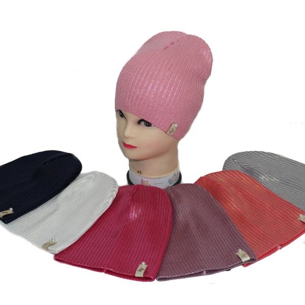 Шапка для девочек р.52-54 в ассортименте 2361 