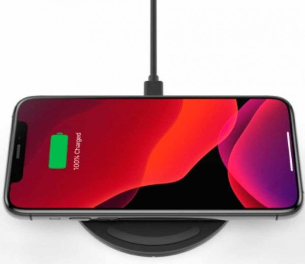 Бездротовий зарядний пристрій Belkin Pad Wireless Charging Qi, 10W, no PSU