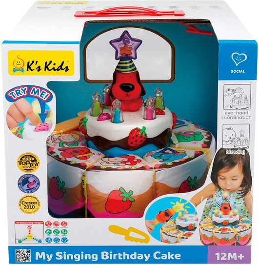 Игрушка интерактивная K`s Kids Именинный торт KA10543-GB