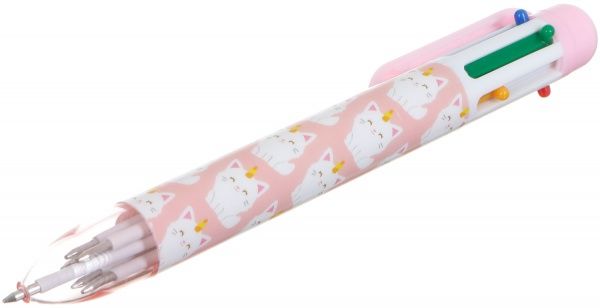 Ручка шариковая Тучки 6 цветов 