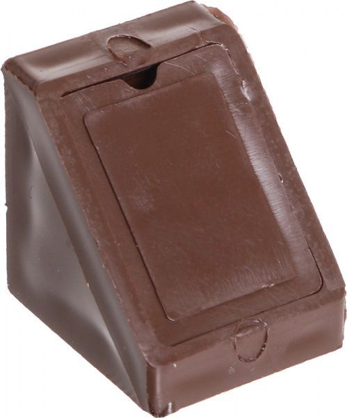 Уголок монтажный 13 одинарный коричневый 10 шт горіх венге