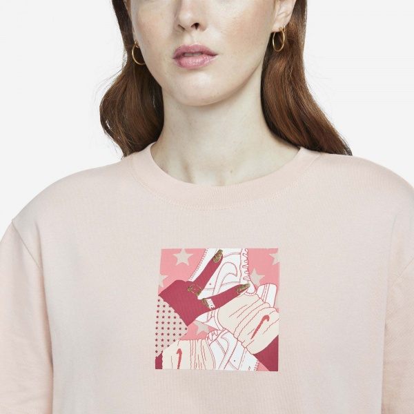 Футболка Nike W NSW TEE BF LX DM2800-601 р.S рожевий