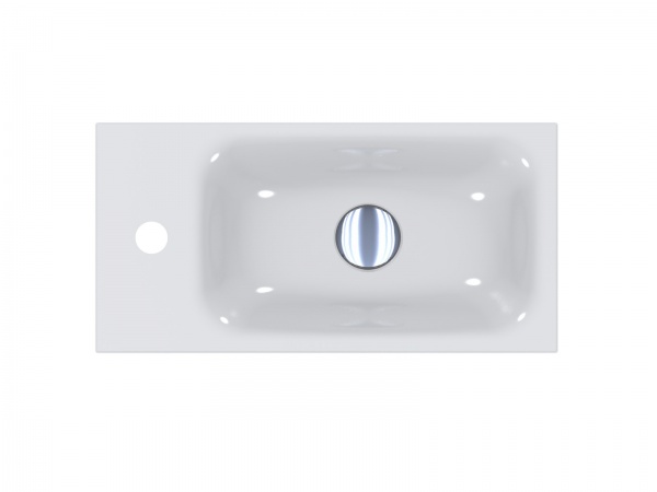 Тумба подвесная ЮВЕНТА Susie - 50 Белый с умывальником 