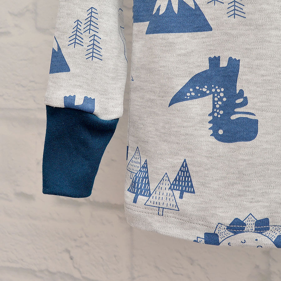 Пижама для мальчиков Blanka Дино р.116 синий 110727