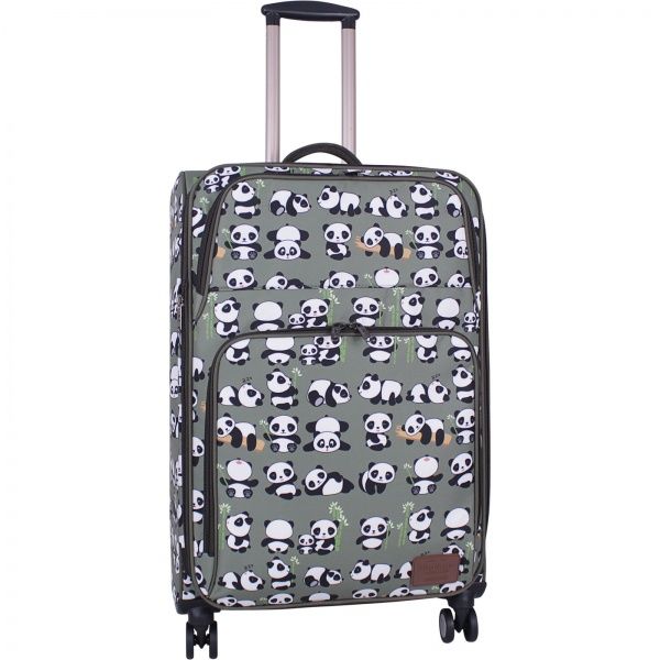 Чемодан Bagland 90 л разноцветный Панда 37966274 суб. 755 