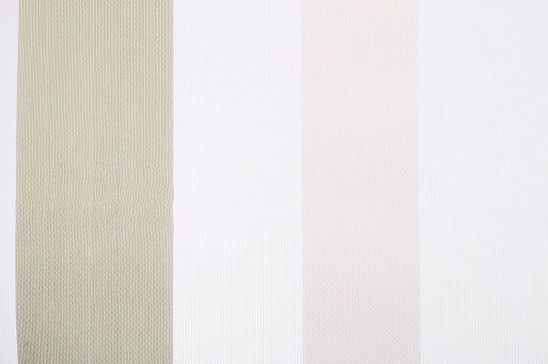 Ткань тюлевая полоски на сетке 300 см кремовая 
