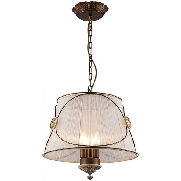 Люстра Altalusse INL-6128P-03 матовая черная бронза