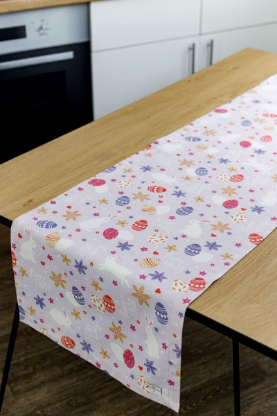 Дорожка (раннер) Писанка сиреневая 40x140 см 