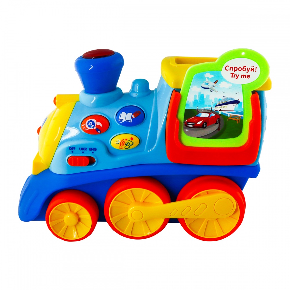 Іграшка розвивальна Kiddi Smart Потяг Смарті 4231T-KS