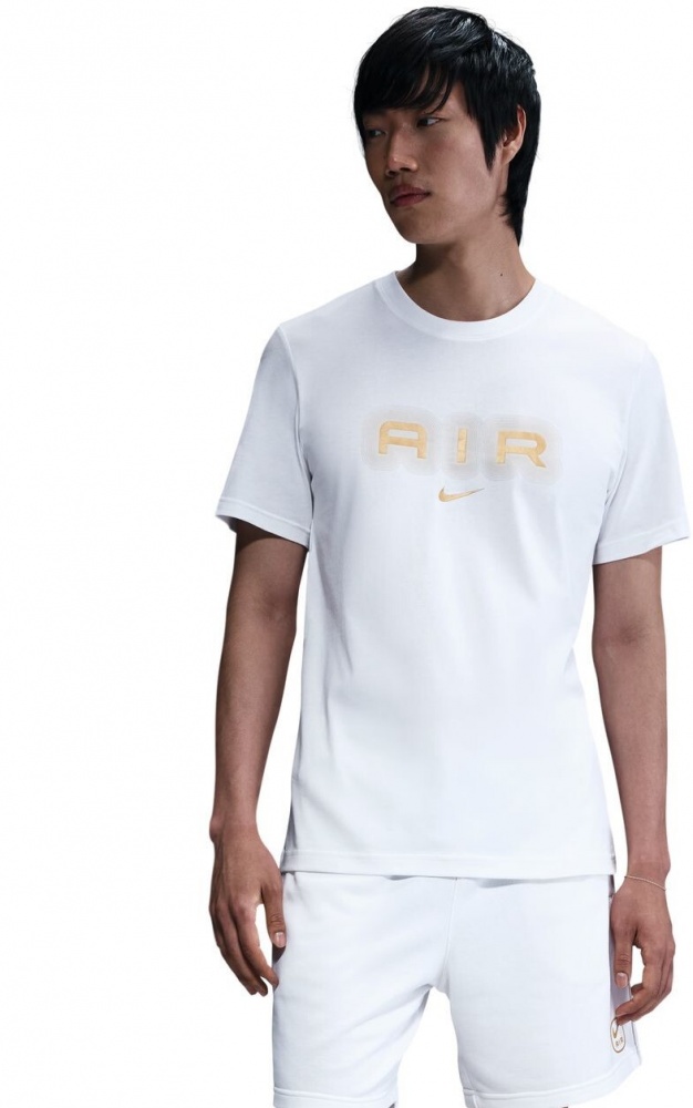 Футболка Nike M NSW SW AIR GRAPHIC TEE HM0185-102 р.M белый