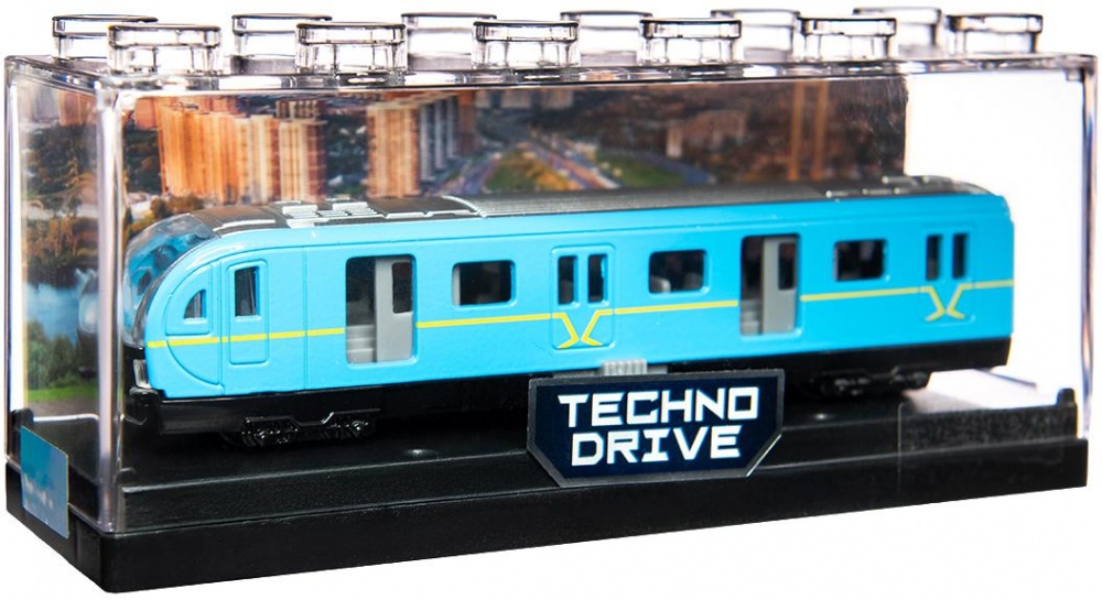 Модель TechnoDrive 1:43 Вагон Метро 250417CG