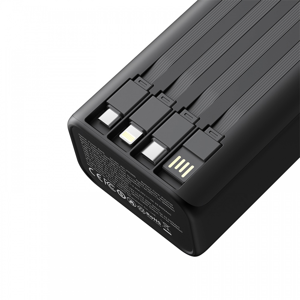 Повербанк Xo PR285 30000 mAh black (PR285.black)