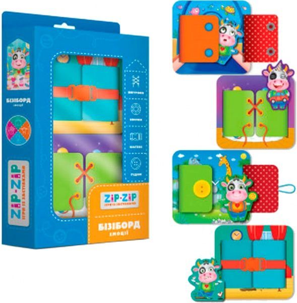 Розвивальний бізіборд Vladi Toys Емоції ZZ1001-01