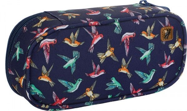 Пенал шкільний HS-46 Hash синій