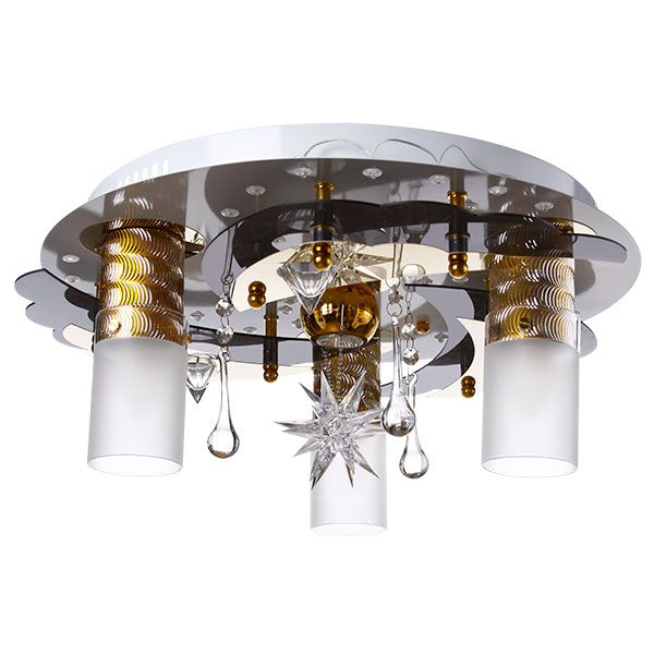 Люстра Altalusse LV168-04 белый/золото