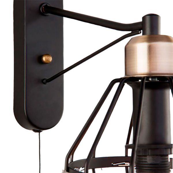 Бра Strotskis Lord 70075/1 1x60 Вт E14 черный 