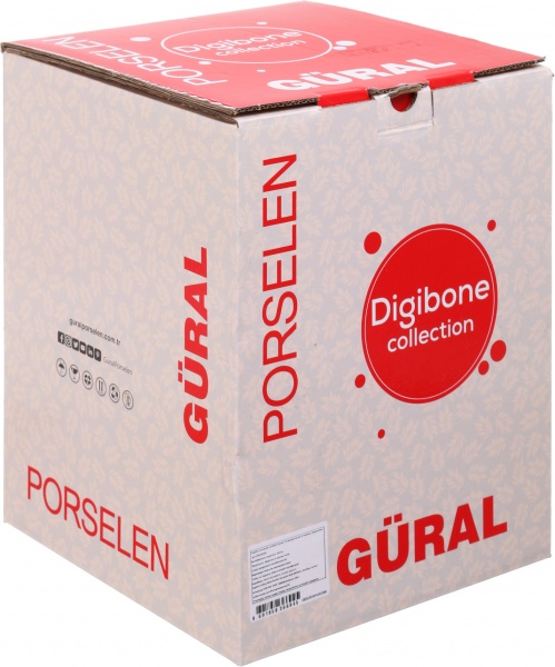 Сервиз столовый Caroline 24 предмета на 6 персон Gural Porselen