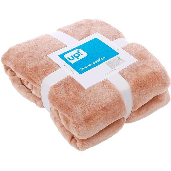 Плед мікрофібра Underprice айворі 200x220 см