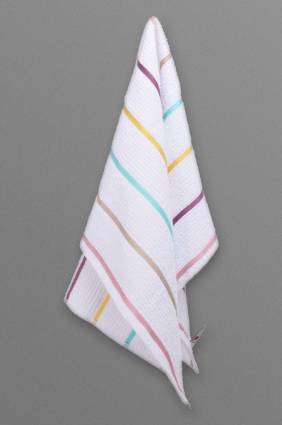 Набір рушників кухонних Stripe 60x40 см Durutex білий із зеленим 