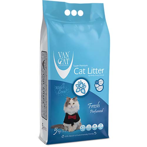 Наполнитель бентонитовый VanCat Фреш 5 кг 