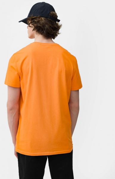 Футболка 4F TSHIRT M0988 4FAW22TTSHM0988-70S р.2XL помаранчевий