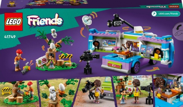 Конструктор LEGO Friends Фургон редакції новин 41749