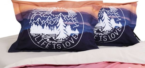 Комплект постельного белья Day Dream семейный 300TC разноцветный 