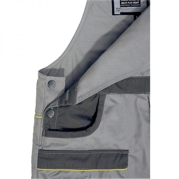 Полукомбинезон рабочий Delta Plus Mach2 Corporate р. L MCSA2GNGT серо-черный