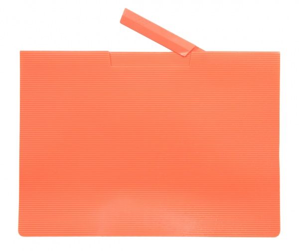 Папка с прижимом с боковым зажимом А4 500 мкн непрозрачная цвет в ассортименте 5103 NORMA