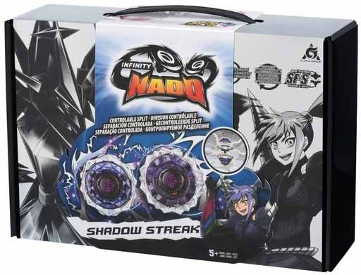 Юла Auldey Infinity Nado Крэк Shadow Streak Адский Призрак