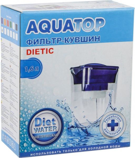Фильтр-кувшин Родинне джерело Aquatop Diet water синий