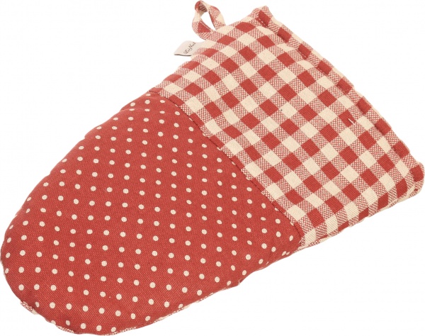Прихватка Lucy Бордо горошок 21x36 см червоний La Nuit 