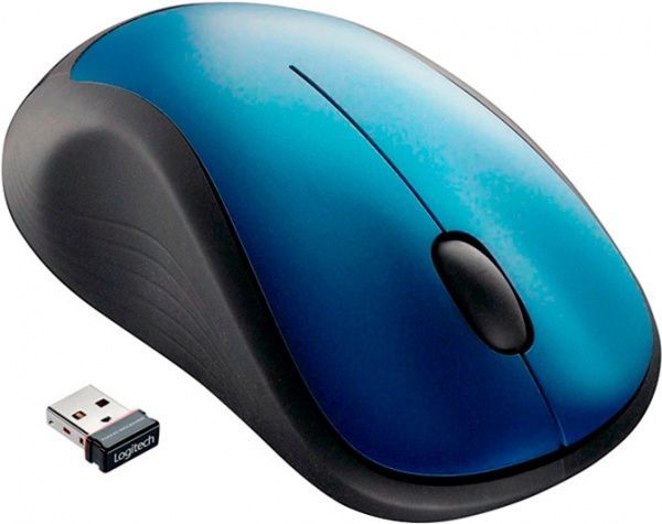 Миша Logitech Wireless Mouse M310 (910-005248) blue/black 