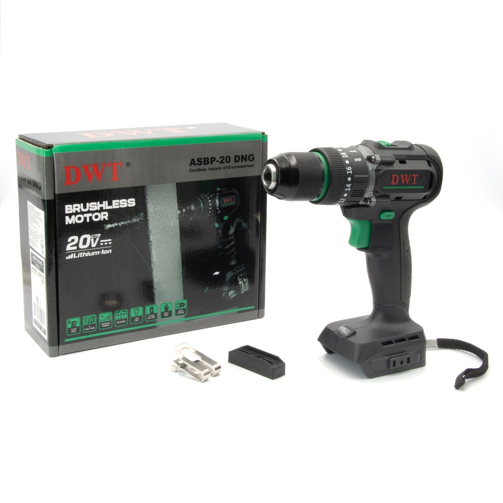 Шуруповерт ударный аккумуляторный DWT ASBP-20 DNG ASBP-20 DNG