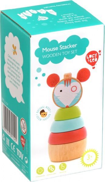 Пирамидка Lucy&Leo Мышка