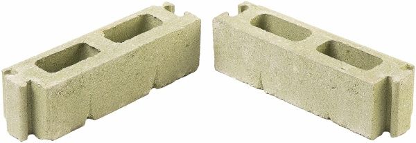 Елемент підмурівки Кая 80x240x75 мм зелено-білий Моноліт-Брук 