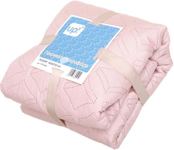 Покривало Ultrasound 160x210 см UP! (Underprice) рожевий/бежевий 