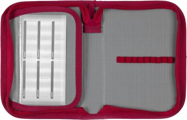 Пенал 621 HK-1 KITE бордовый