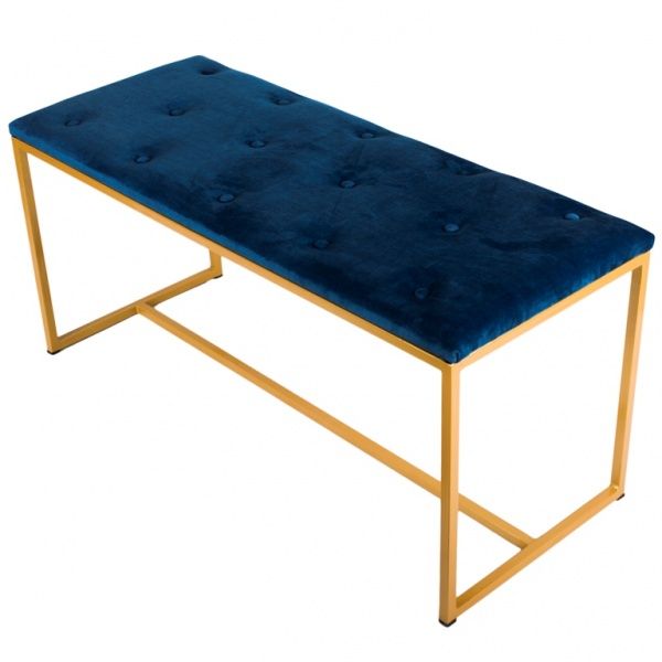 Банкетка Метал Арт Торонто темно-синий 