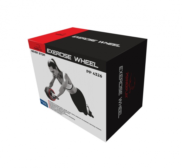 Ролик для преса PowerPlay 4326 Black/Red 