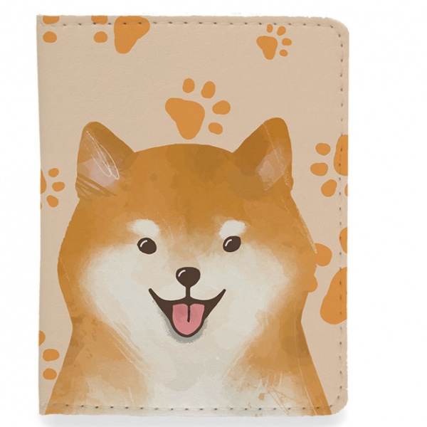 Обкладинка для документів Just Cover! Собака Сіба-Іну 