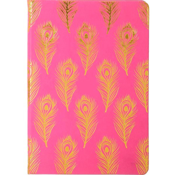 Книга для нотаток Перо A5 96 аркушів рожевий
