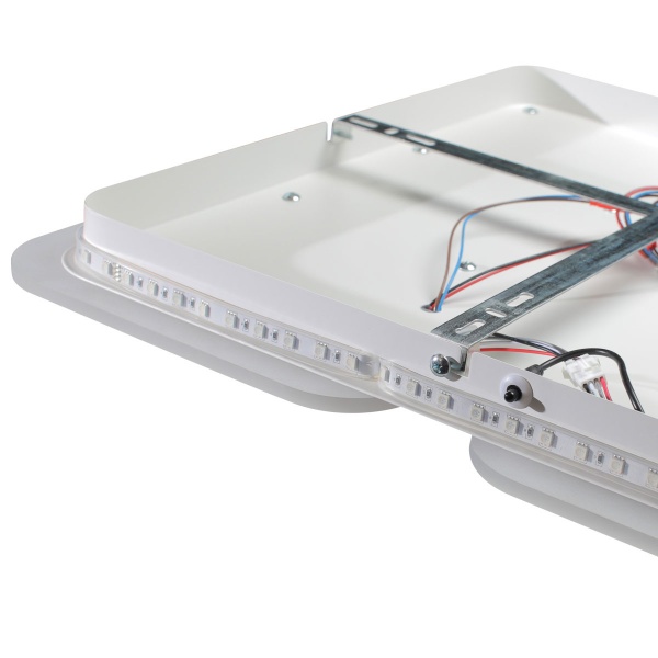 Світильник світлодіодний Светкомплект ACRYLIC 08S RGB RC 110 Вт білий із чорним 2800-4500-6000 К 