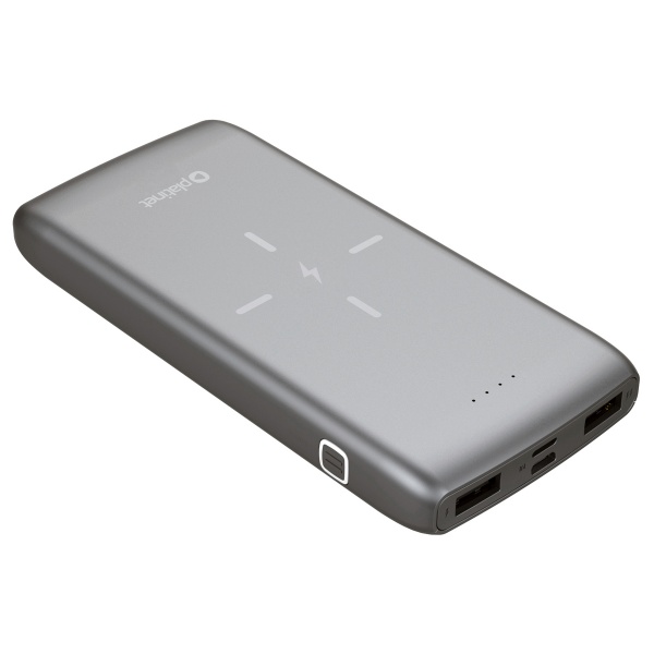 Внешний аккумулятор (Powerbank) PLATINET 10QIB 10000 mAh grey (PMPB10QIB) 