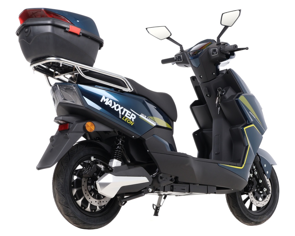 Електроскутер Maxxter LEON (Blue) 2500 Вт